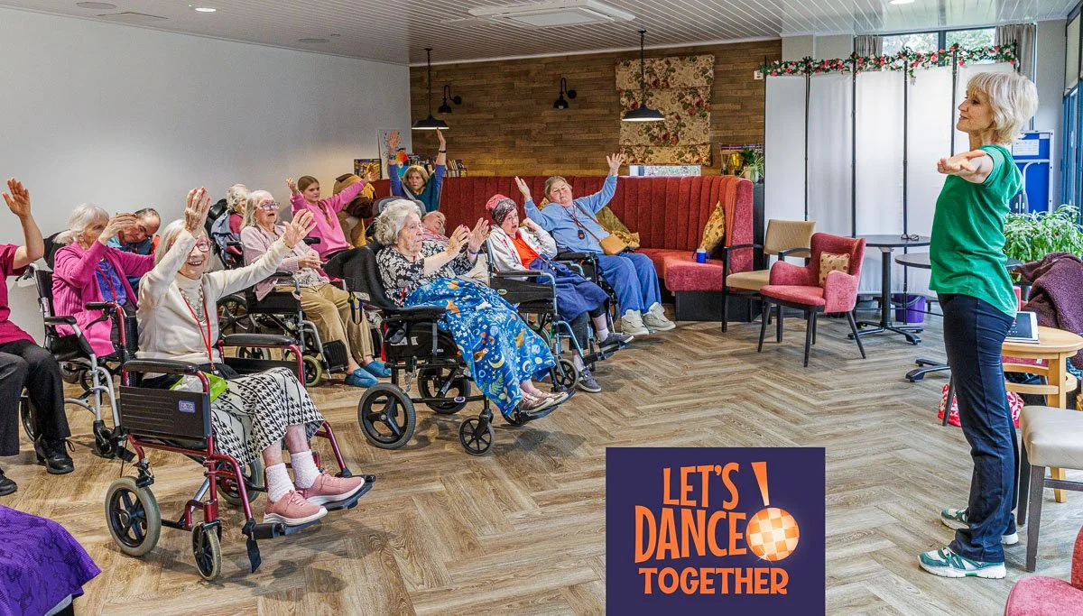 Supporting Angela Rippon and Let's Dance Day April 2025/26