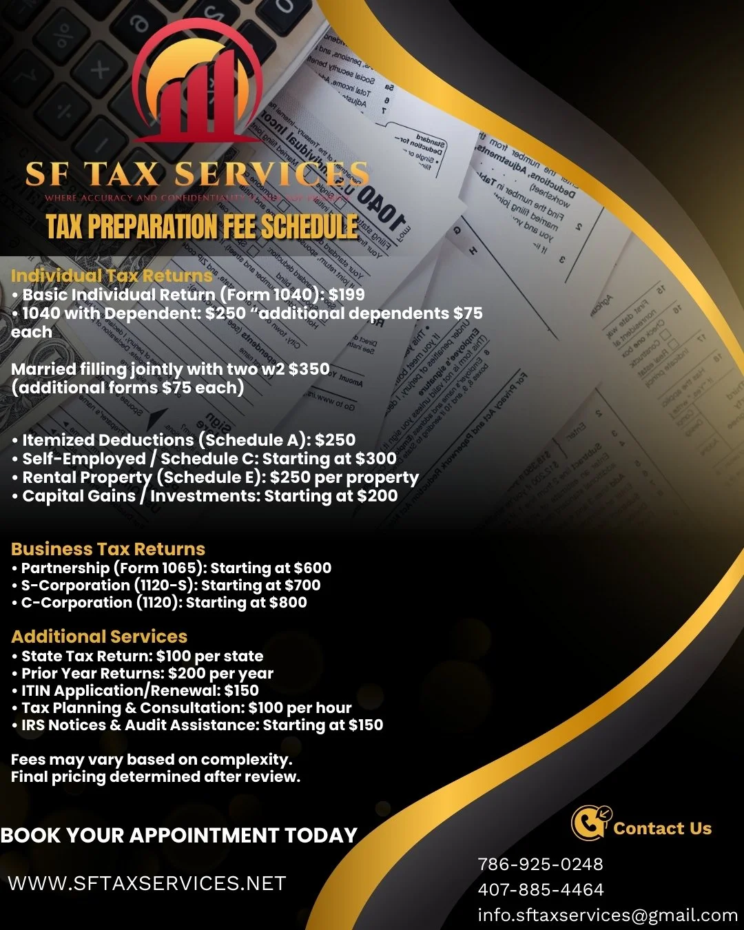 Black and Gold Modern Tax Prep Services Instagram Post.jpg