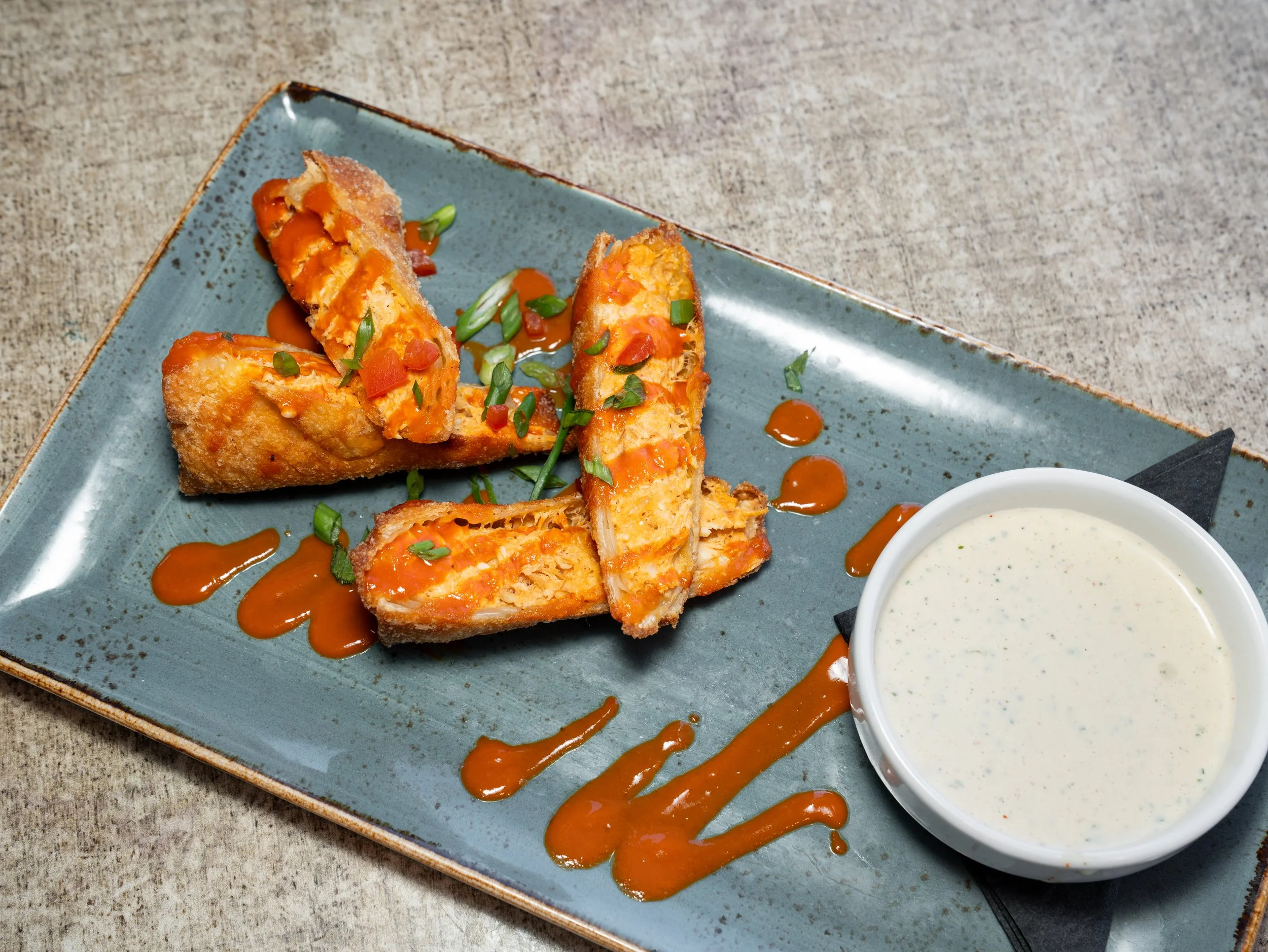 Buffalo Chicken Rolls