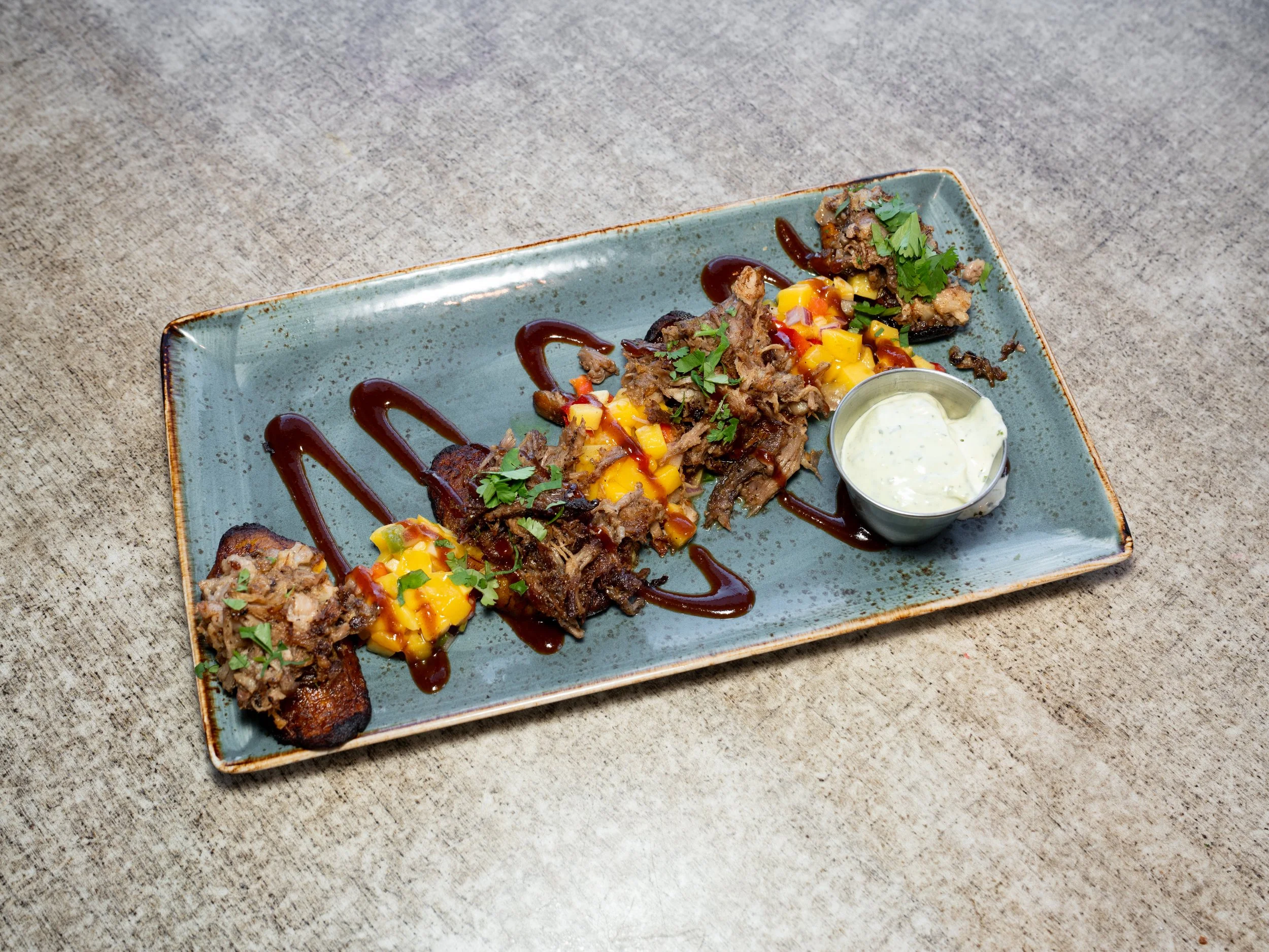 Pork & Plantain Bites