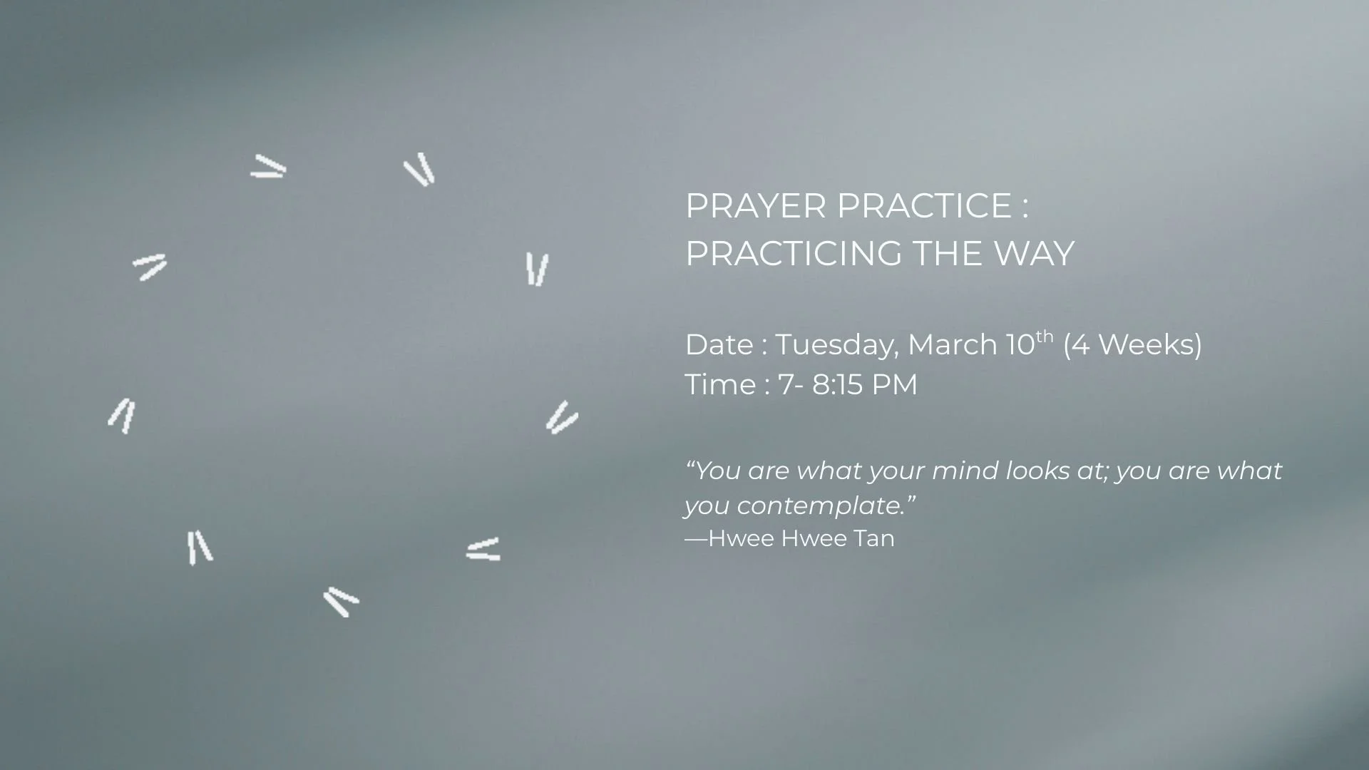 Prayer Practice