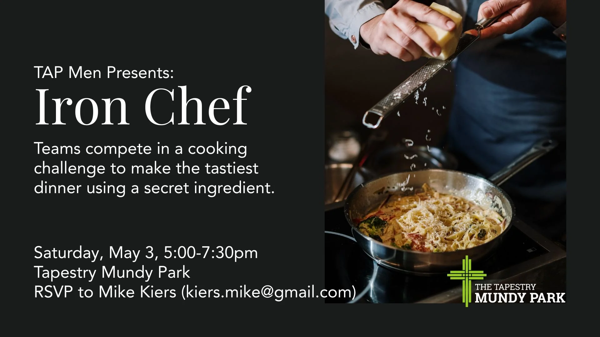 TAP Men: Iron Chef Challenge