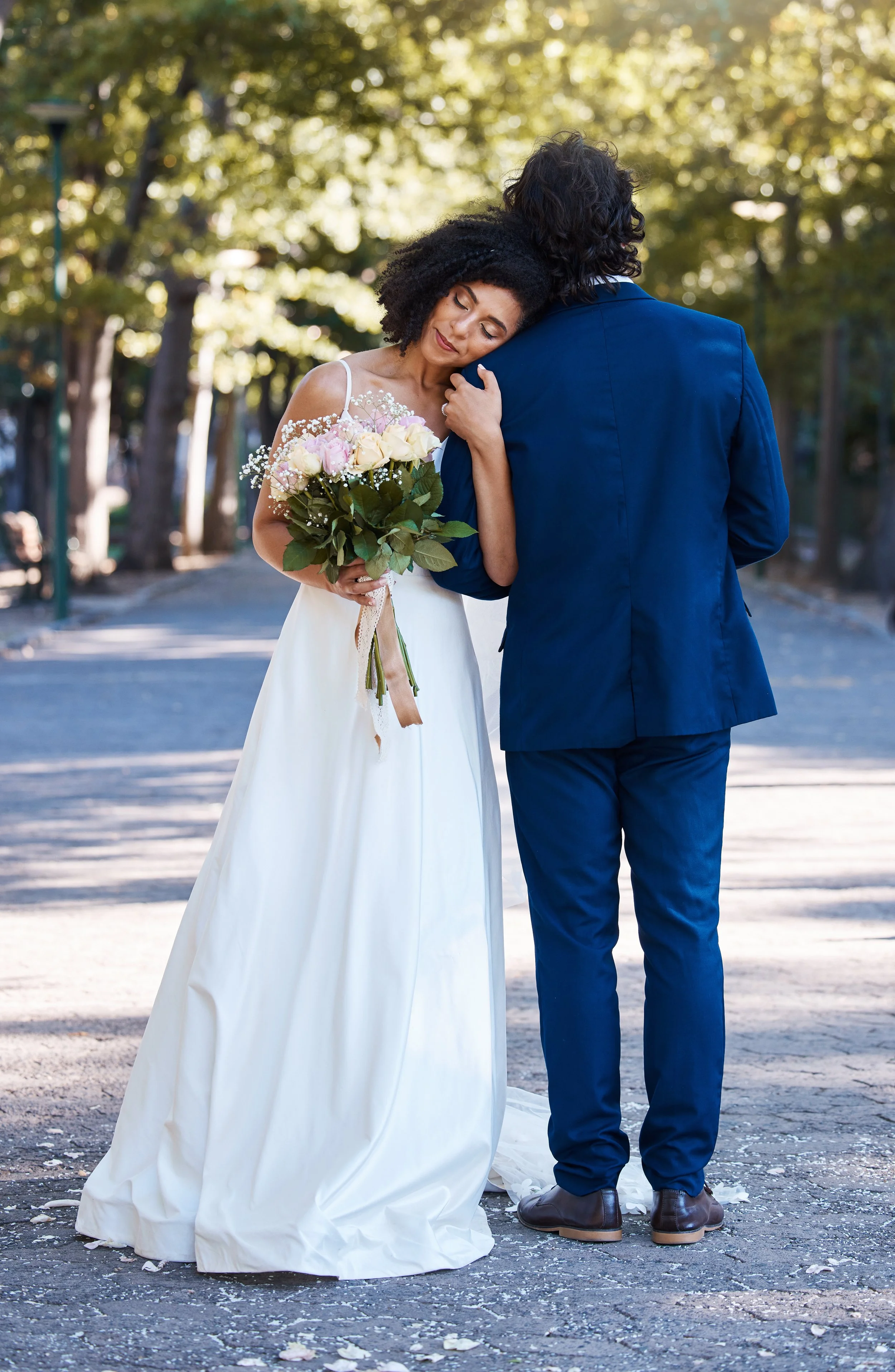 Wedding, Outdoor and Couple Marriage Celebration Event for Bride and Groom Together with Commitment.jpg