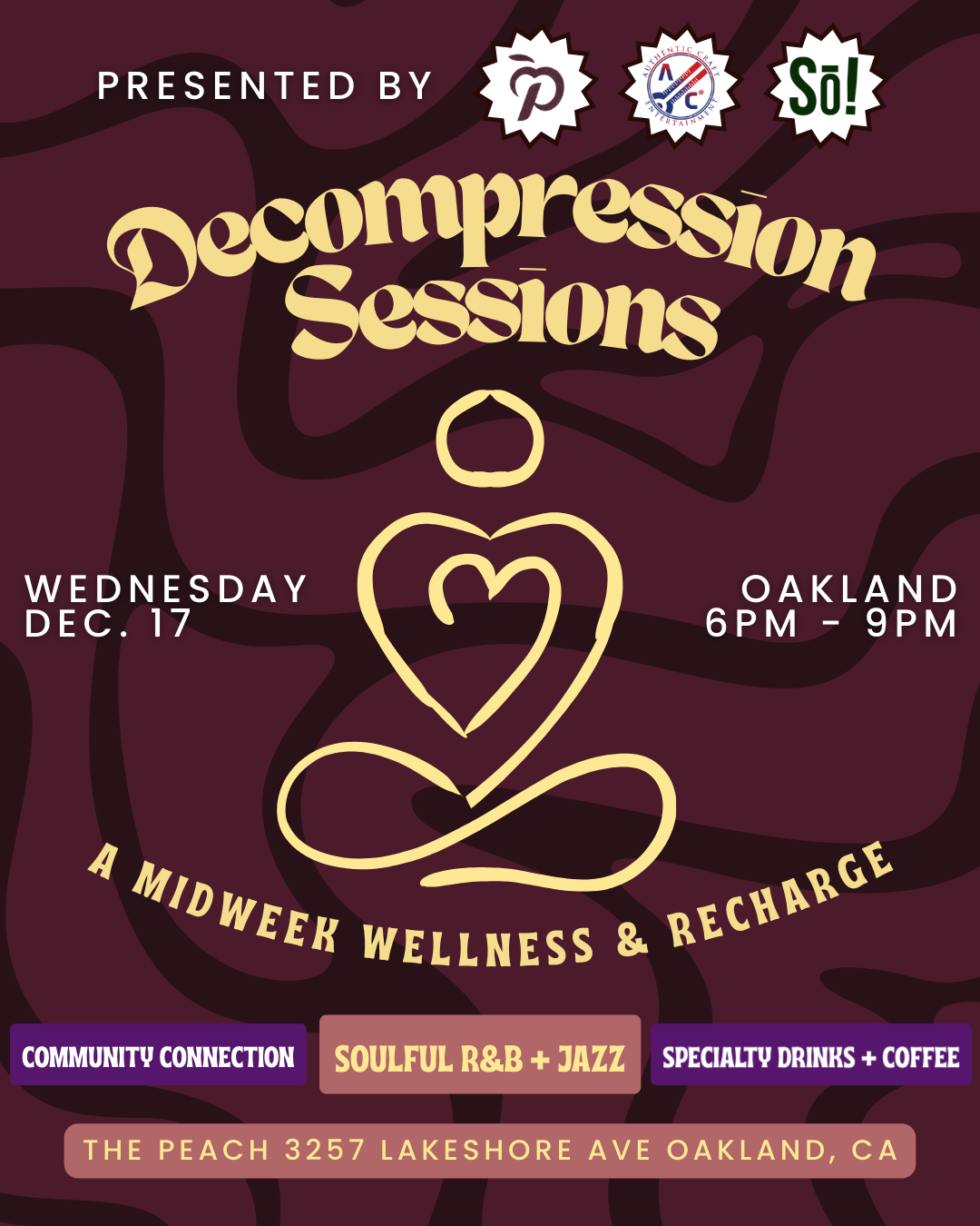 Decompression Sessions at The Peach