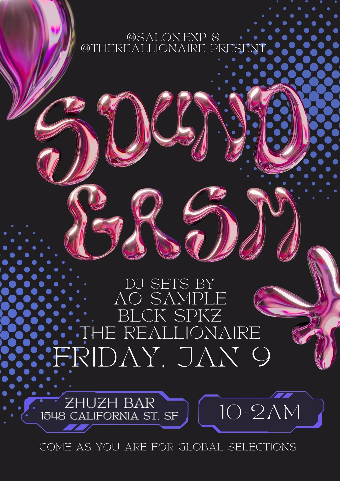 Soundgasm at Zhuzh Bar