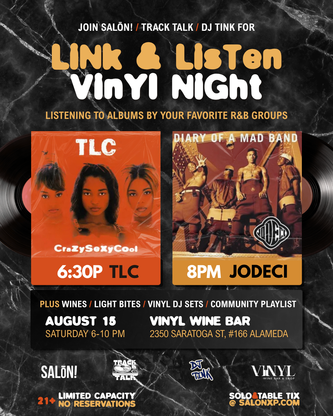 Link &amp; Listen: Jodeci &amp; TLC on vinyl