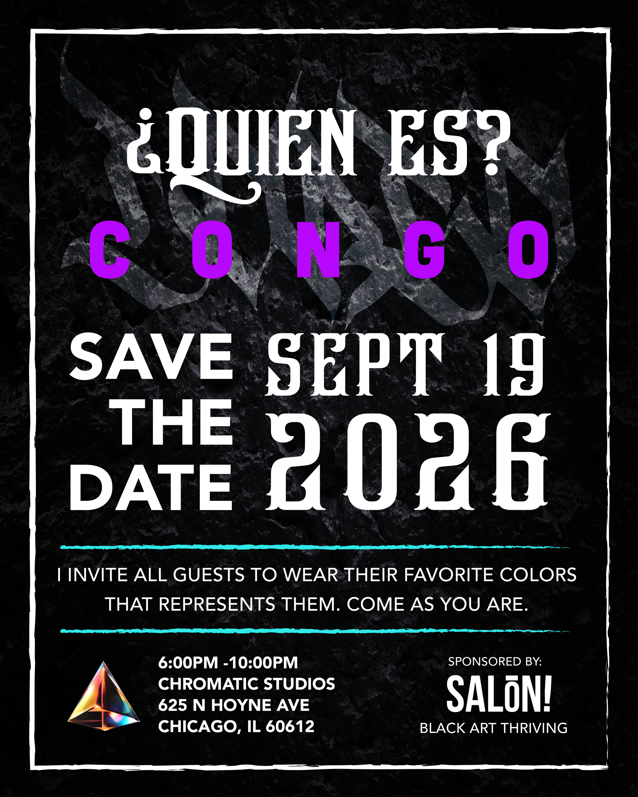 Quién es Congo: Art Show III