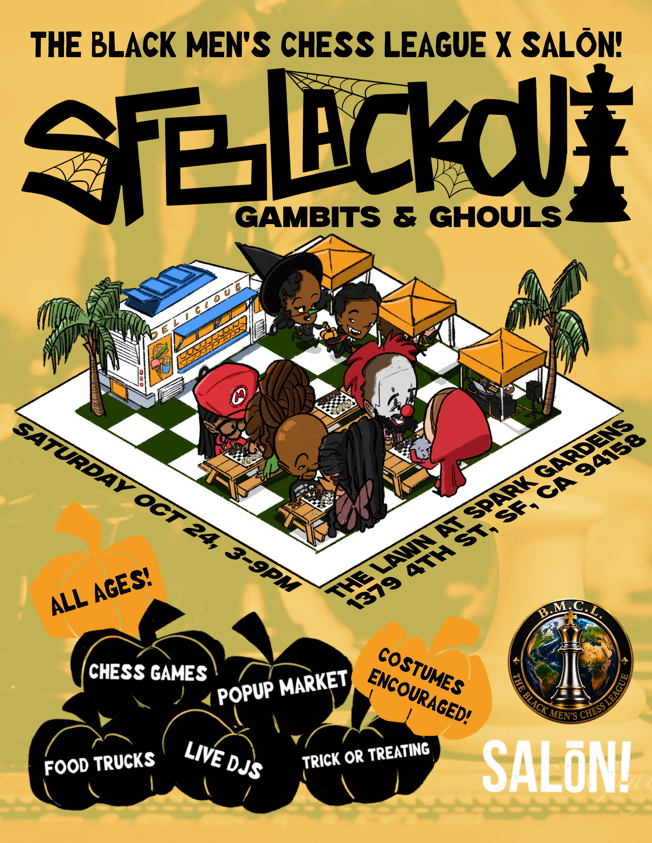 SF Blackout! with Black Men's Chess League