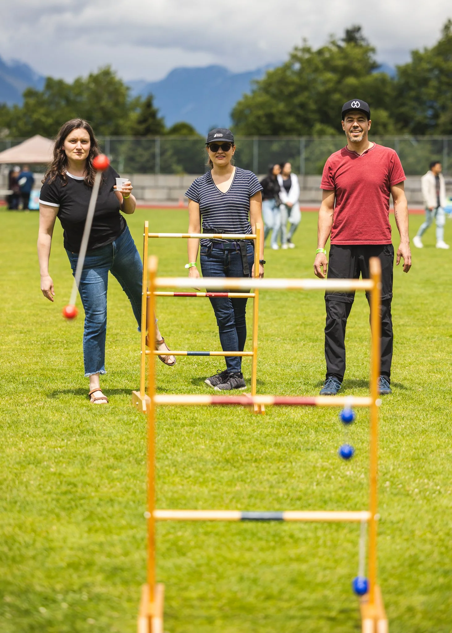 Ladder Golf Rental in Vancouver • Handcrafted Wood Game • Knotty Games ...