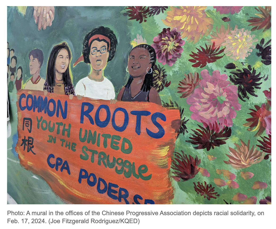 KQED — “A Small Effort to Build a Bridge of Understanding Between Chinese and Black Communities”
