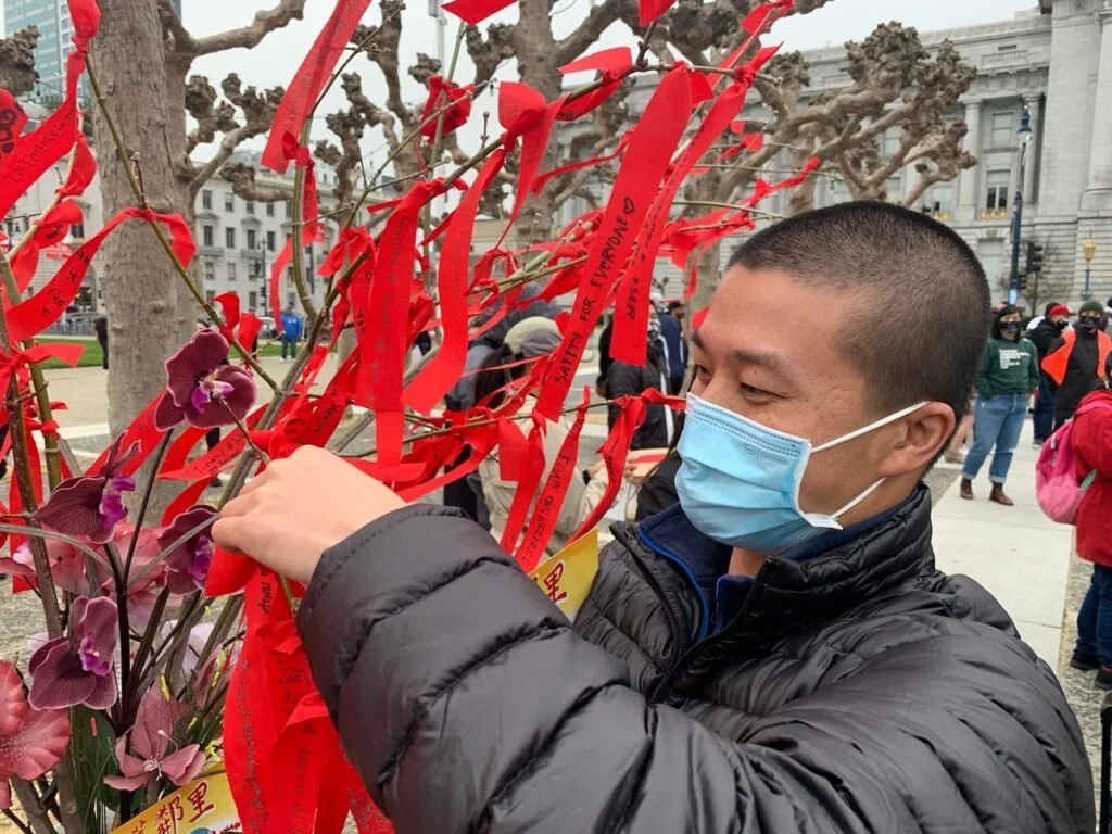 48 Hills — “Rally responds to anti-Asian violence”