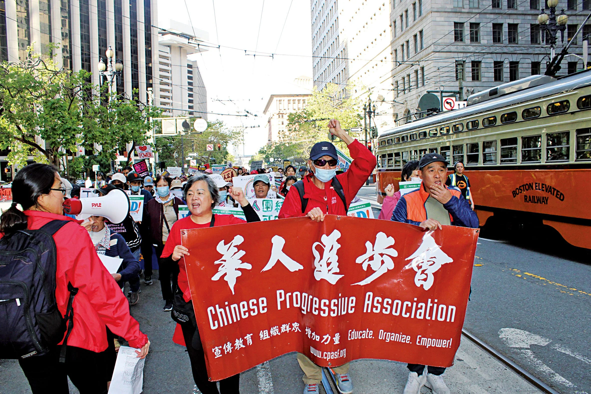 Singtao Daily — 華埠勞工節集會遊行 打工一族力撐D提案