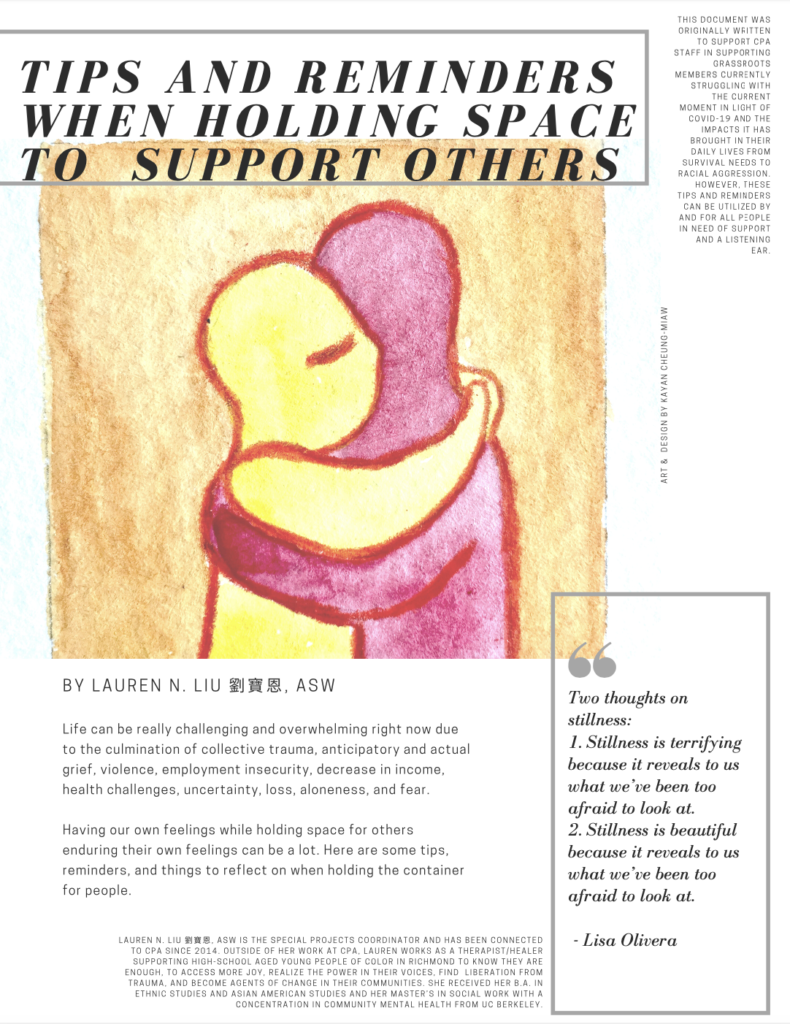 There is a drawing of two people hugging and some information about the pdf.