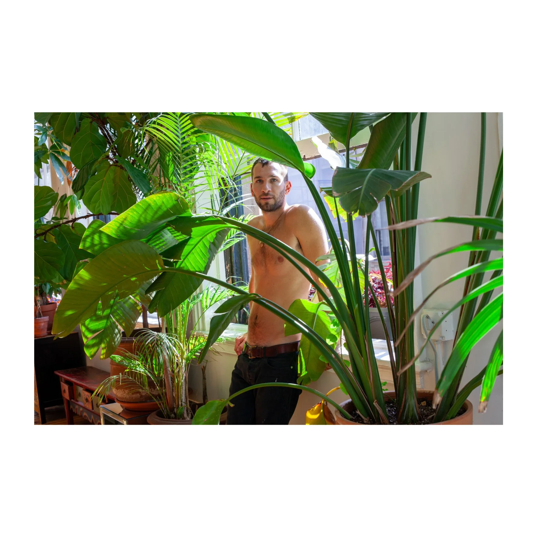 Chris in Nico’s loft, 2009