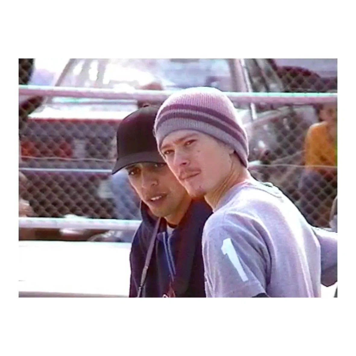 Luke 'Jaffa' Curtis and Ronnie Roberts, Waurn Ponds, 1999