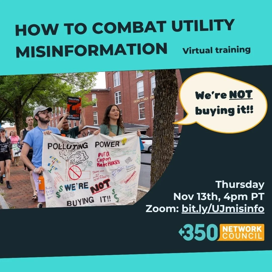 Utility Justice Training: How to Combat Utility Misinformation