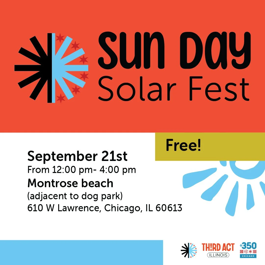 Rise up for a Sun Powered Planet! Sun Day Solar Fest Chicago