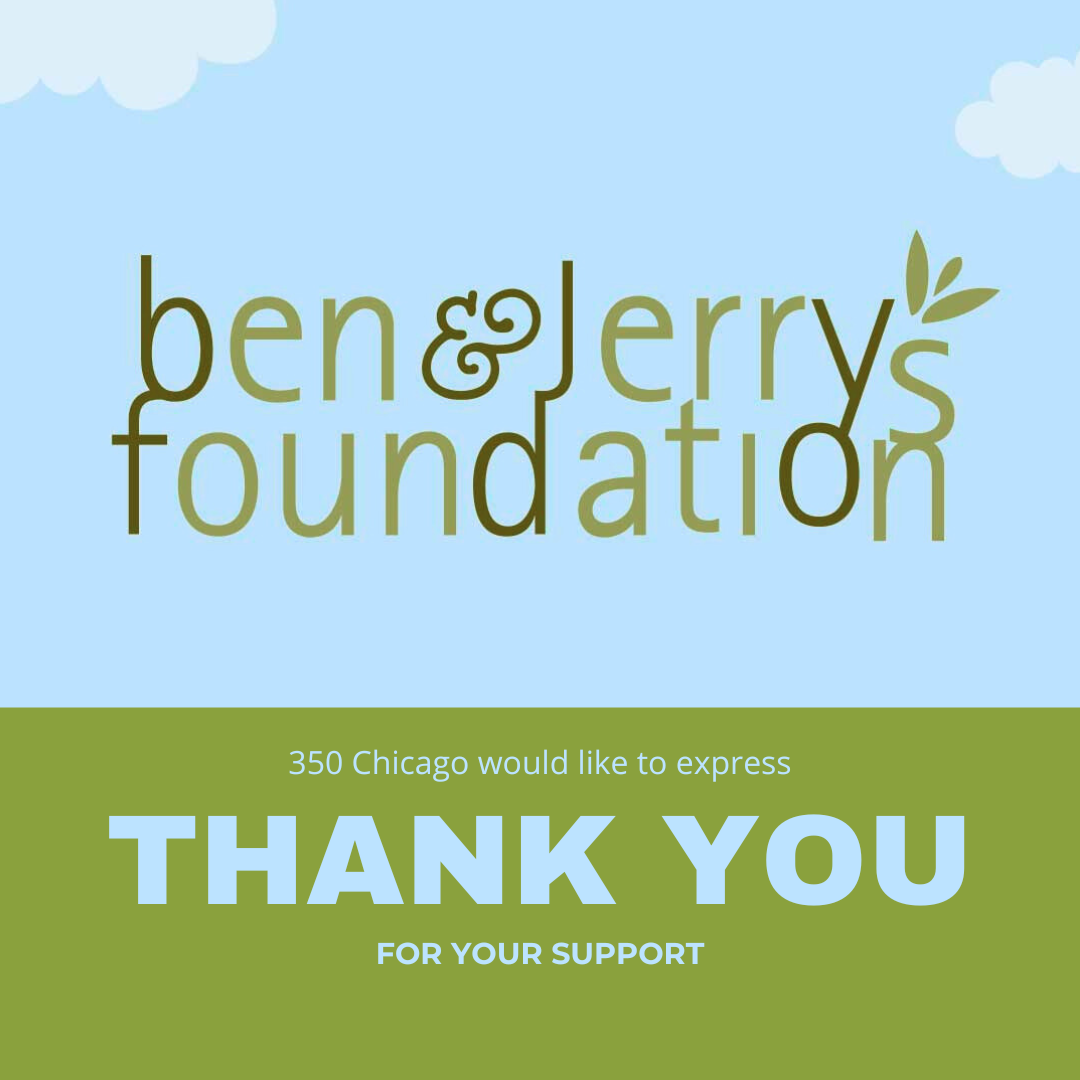 Ben &amp; Jerry’s Foundation Awards Two-Year Grant to 350 Chicago