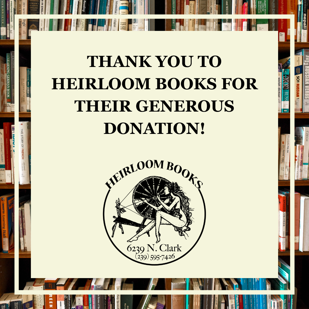 Thank You to Heirloom Books