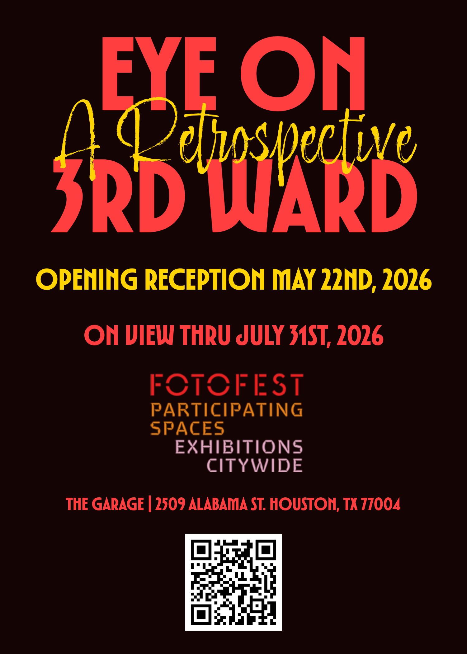 Eye on 3rd Ward Flyer