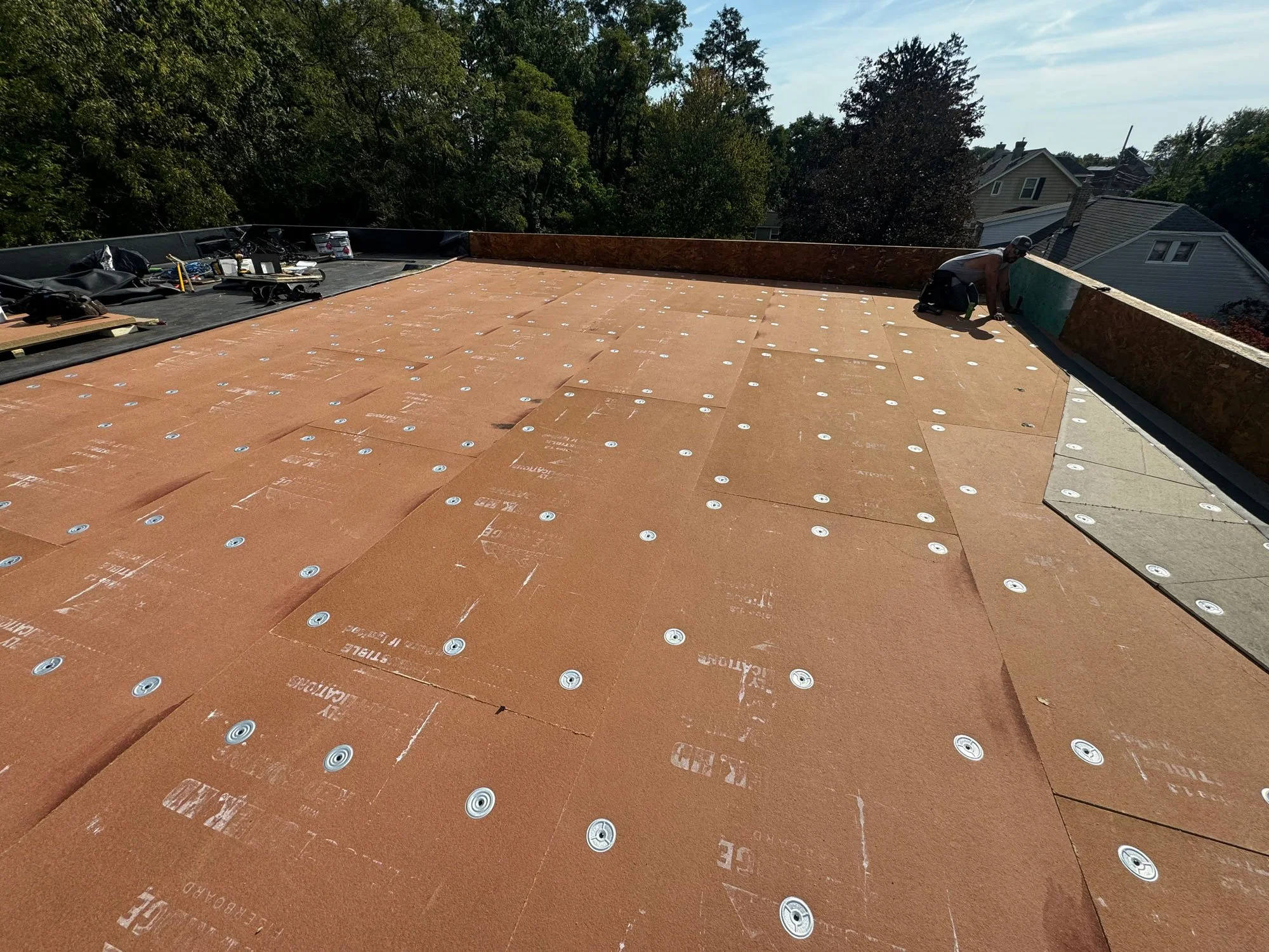 commercial flat roof installation Washington County PA