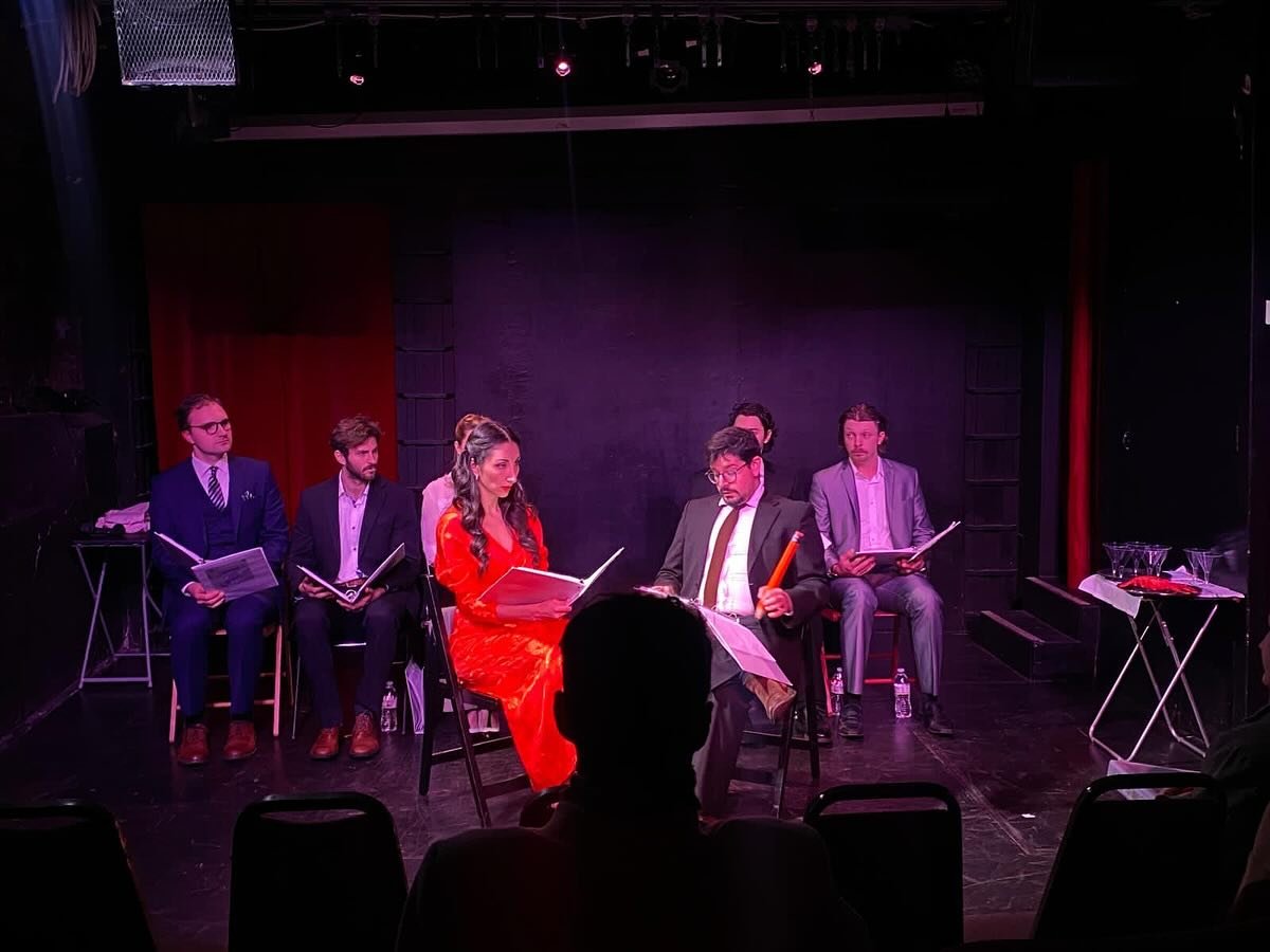 @methodsabyss premiere staged reading officially opened last night at NYC Fringe Festival @fringenyc !!!! 
What a whirlwind putting this together in such a short time! Thankful to play with you all! Thankful to our beautiful playwright @blurredprose 