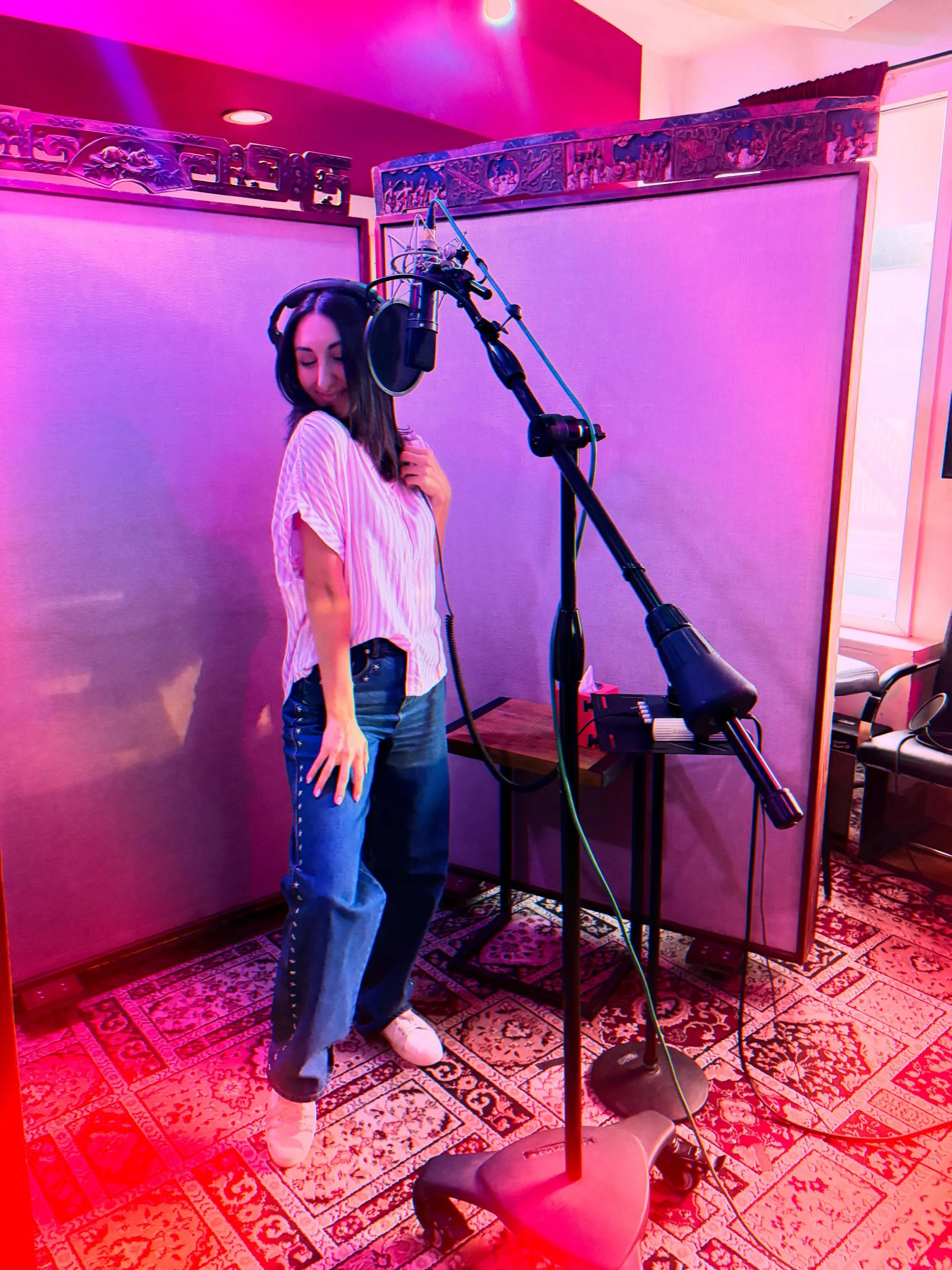 On June 2nd, I went back into the studio for the first time in 5 years 🥹

Life has changed exponentially since my latest single For A Moment. It was a vulnerable song that closed an intense chapter of my life. While the new song releases paused, I d