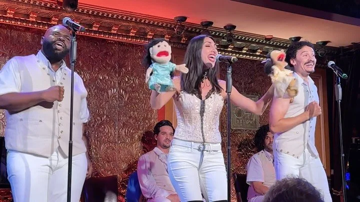 It&rsquo;s always been on my ~bucket list~ to perform at @54below 😉
Now I can say I did it twice! 🤩
Thank you to the show that has given me so many beautiful memories @spamiltonnyc with this team thats become like family. And to my loves, my people