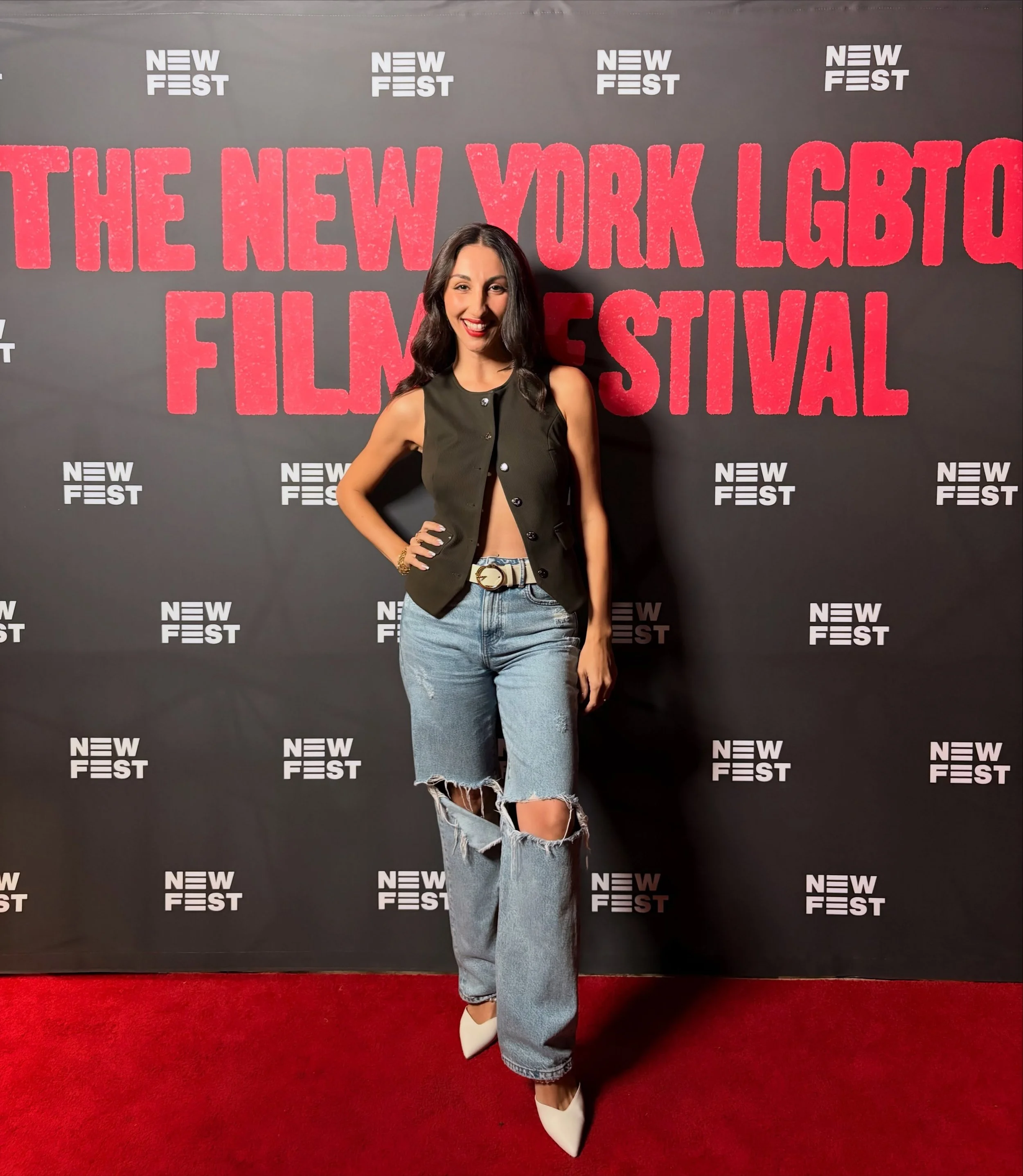 @gushshortfilm premier at @newfest 🤩 
Congratulations to the whole team!! 👏 This was hilarious and wonderful and I so loved being part of it 🙂&zwj;↕️🧀💗