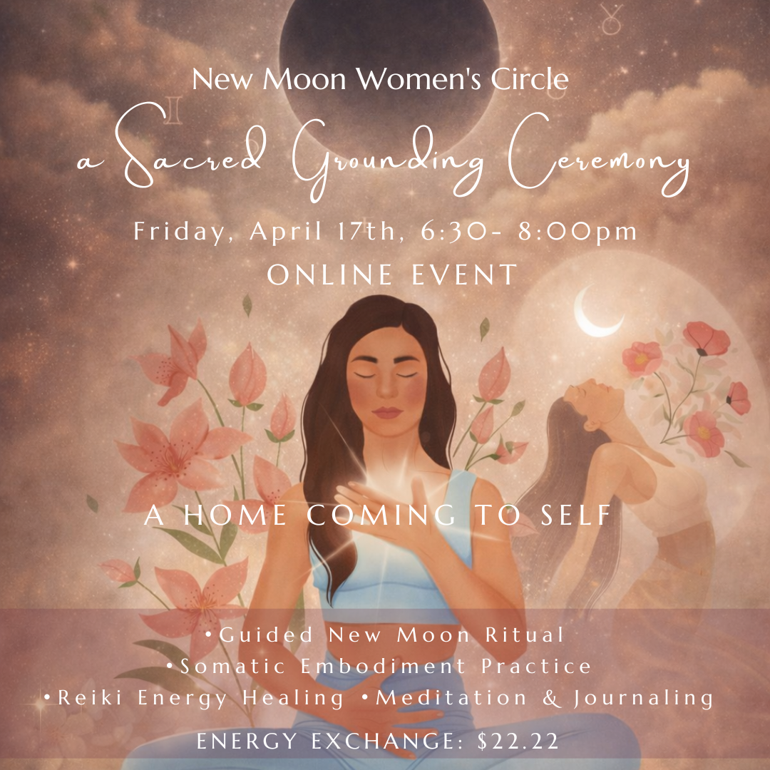 Online New Moon Women’s Circle: A Sacred Grounding Ceremony