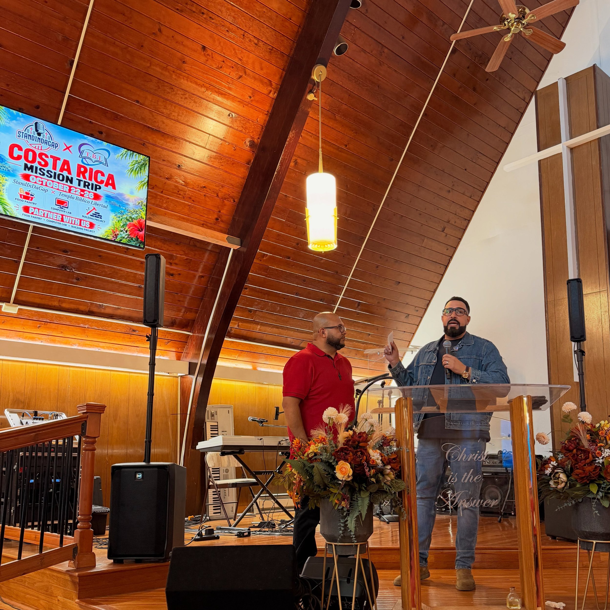 Grateful for the generosity and heart for missions at Solace Church! 🇨🇷❤️

Today, Solace Church presented a check as a donation toward our upcoming Costa Rica Missions Trip.

Every gift helps us GO, SERVE, LOVE, and share the hope of Jesus with oth
