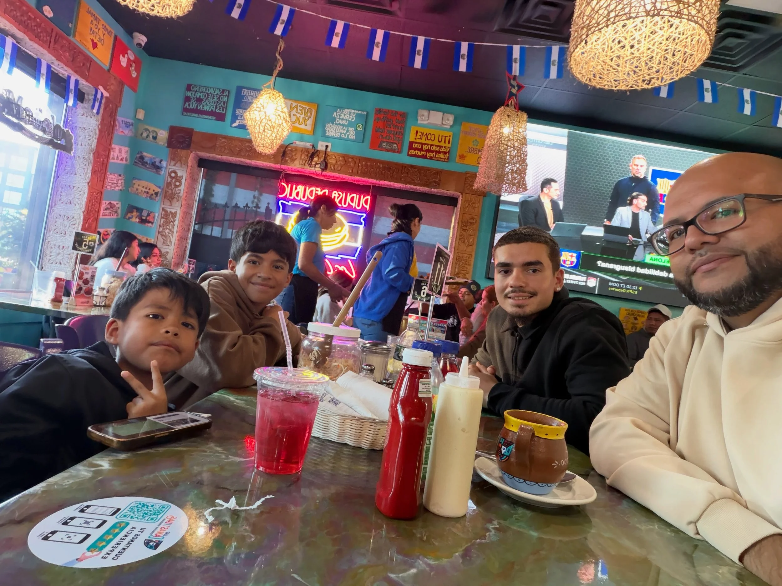 A great day of fellowship

3 sermons
2 worship sessions
2 meals

A lot of conversations and sharing, the things we love, the things that scare us and the things we are hopeful for.