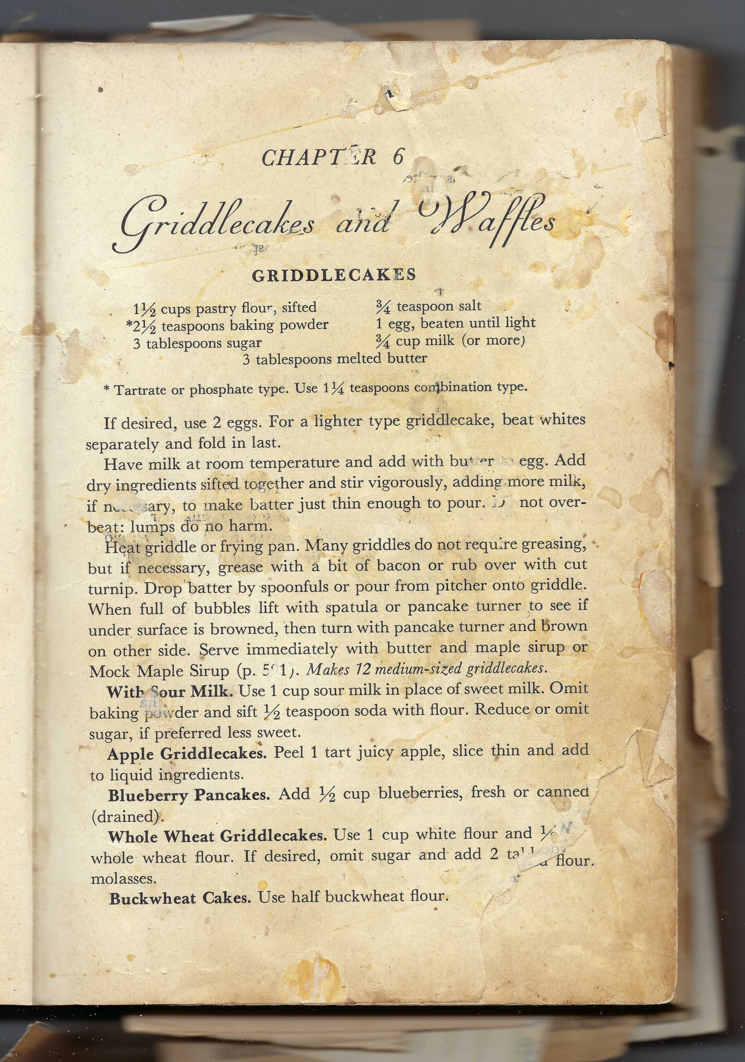 Griddlecakes