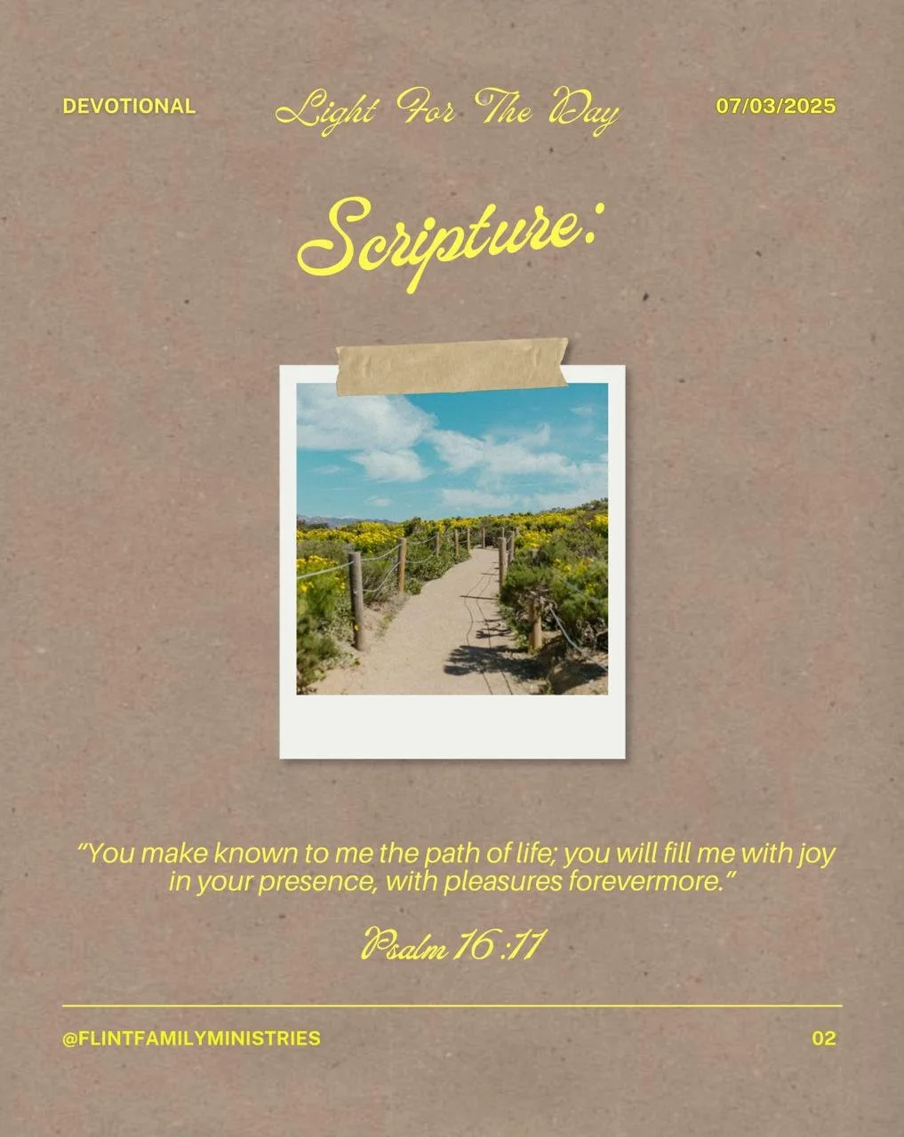 Rooted in His Joyful Presence