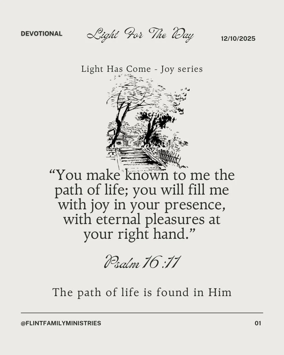 Joy in His Presence