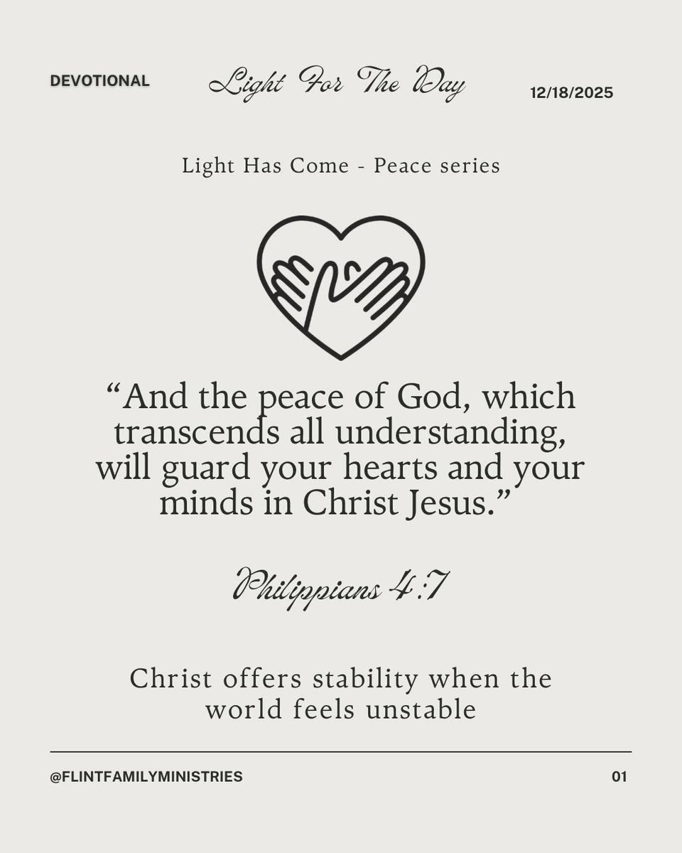Peace That Surpasses Understanding