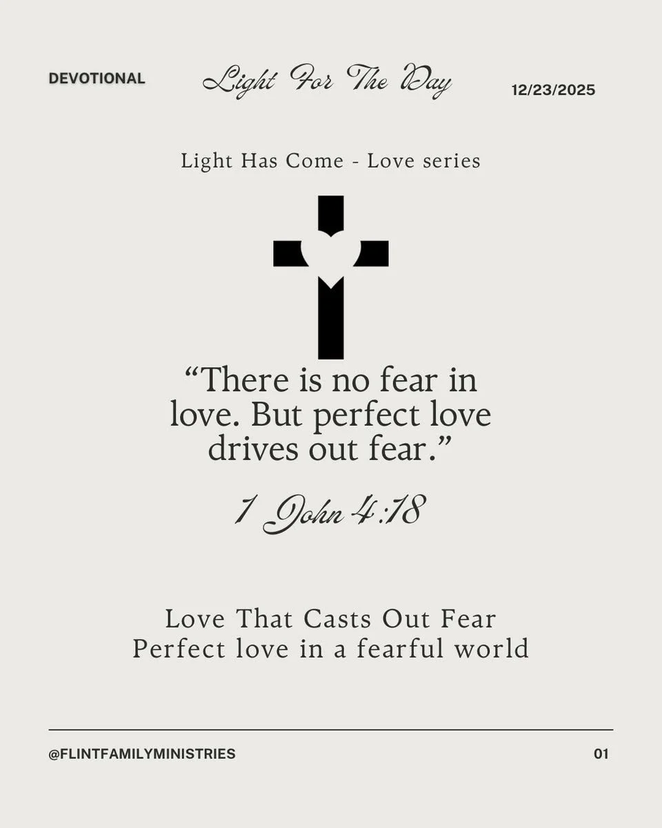 Love That Casts Out Fear