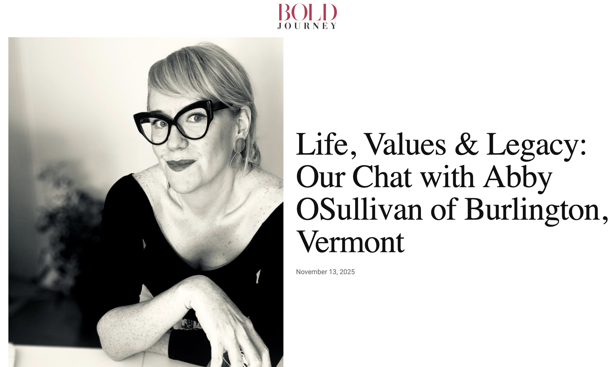 Bold Journey Magazine 