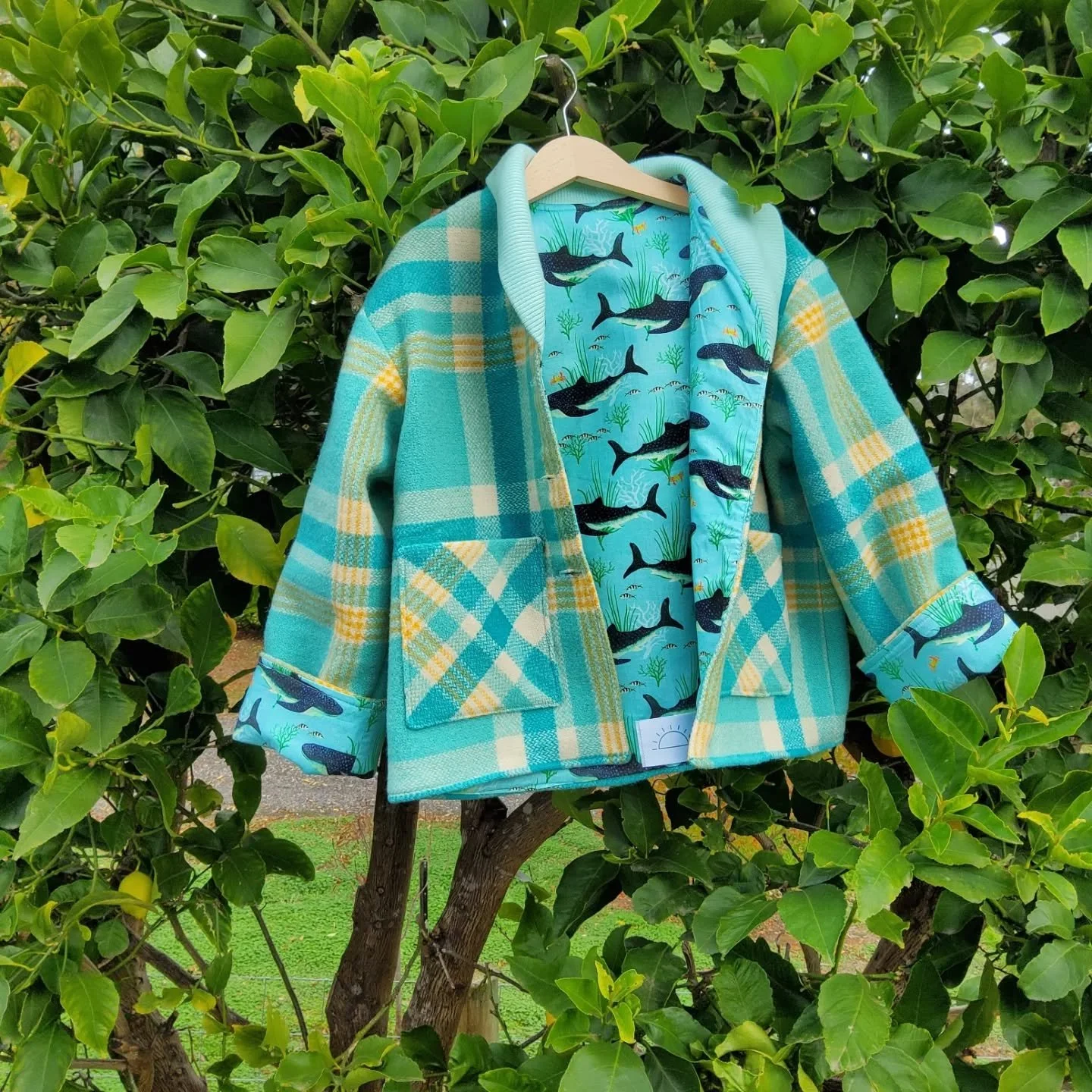 @auroradawn. It's definitely cooler now and these delightful wool blanket jackets are just the thing to keep out the chill.  Available at Fabrik Arts and Heritage in Lobethal.