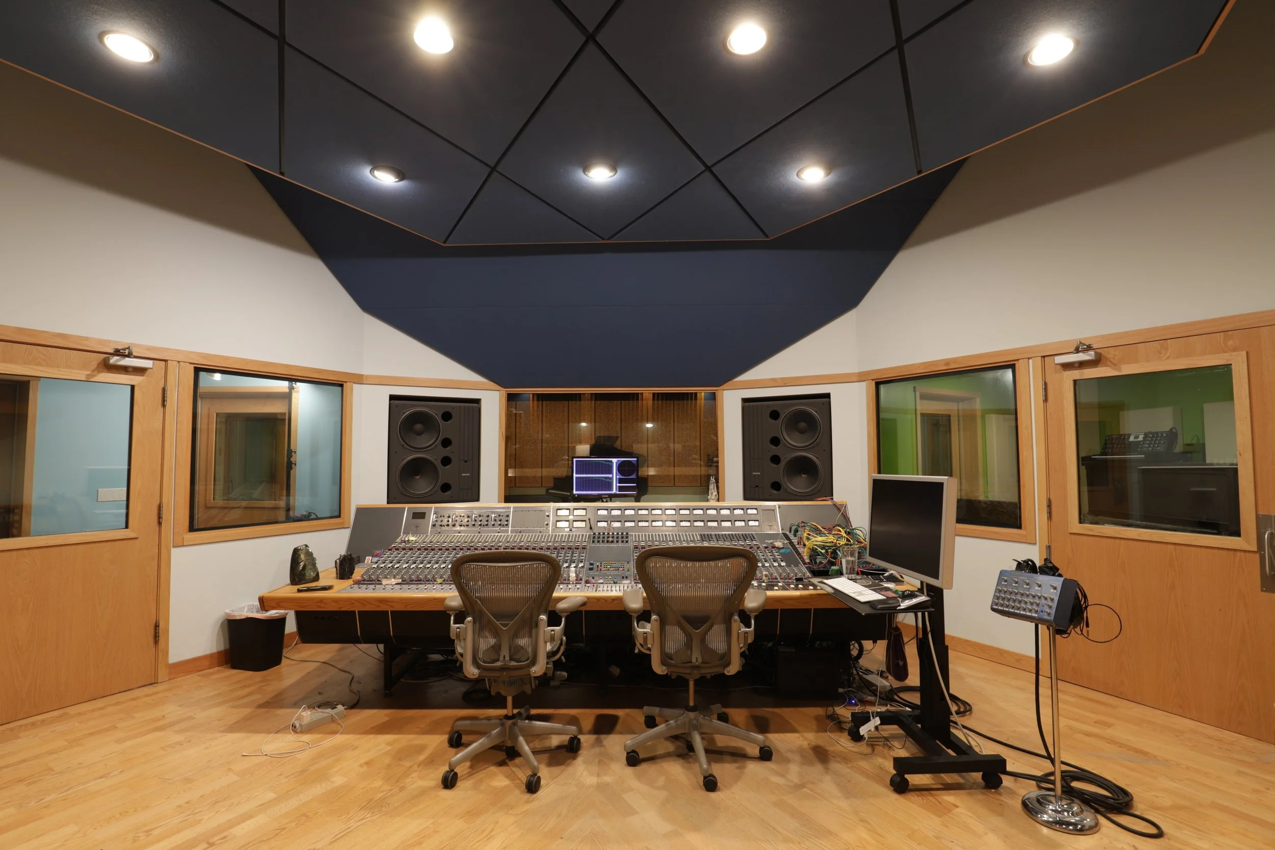 Studio A control room