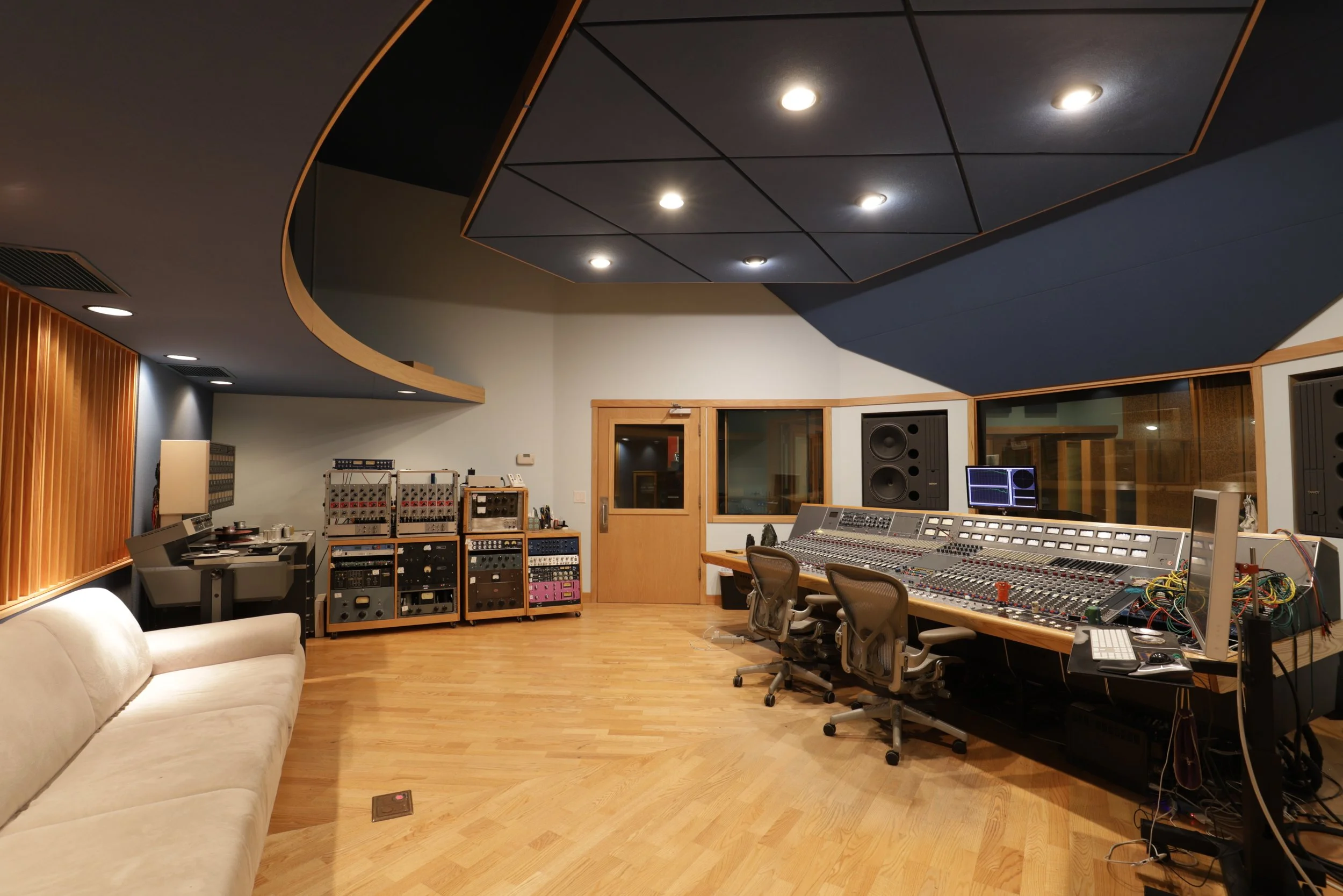Studio A control room