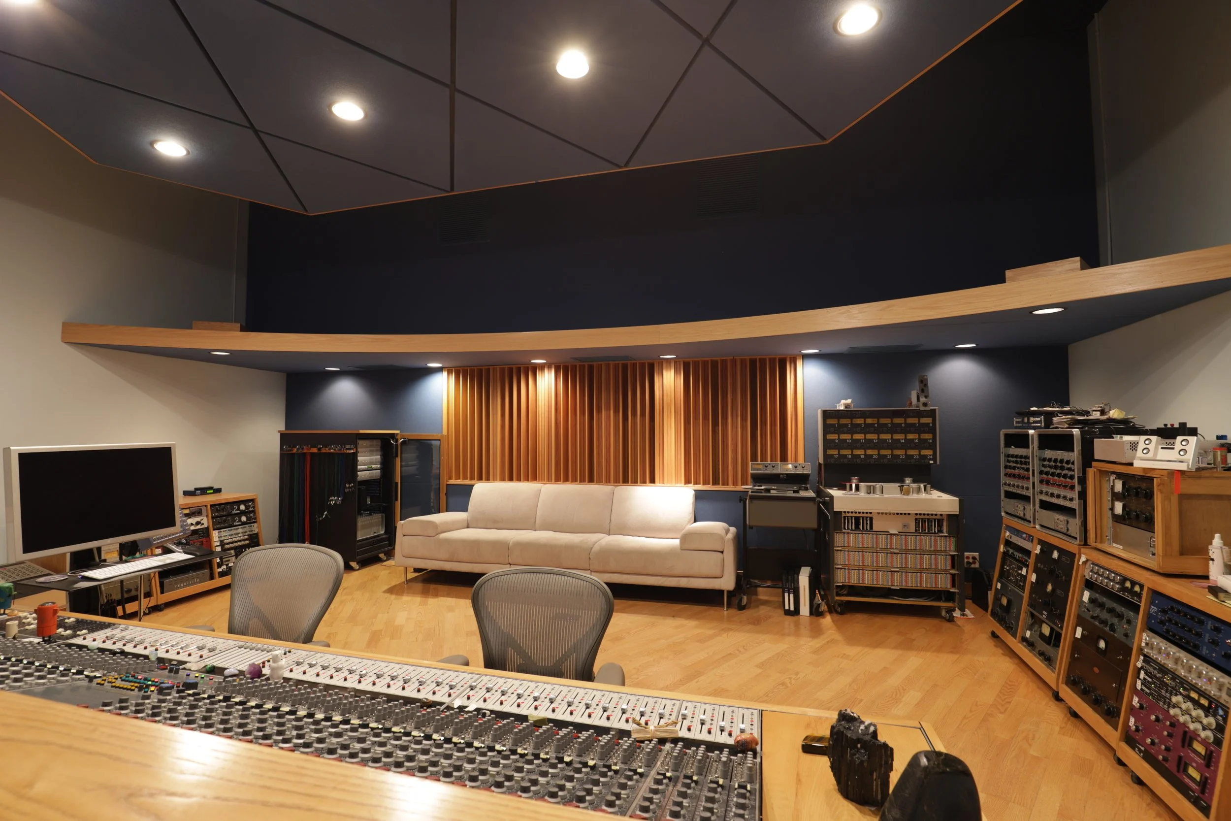 Studio A control room