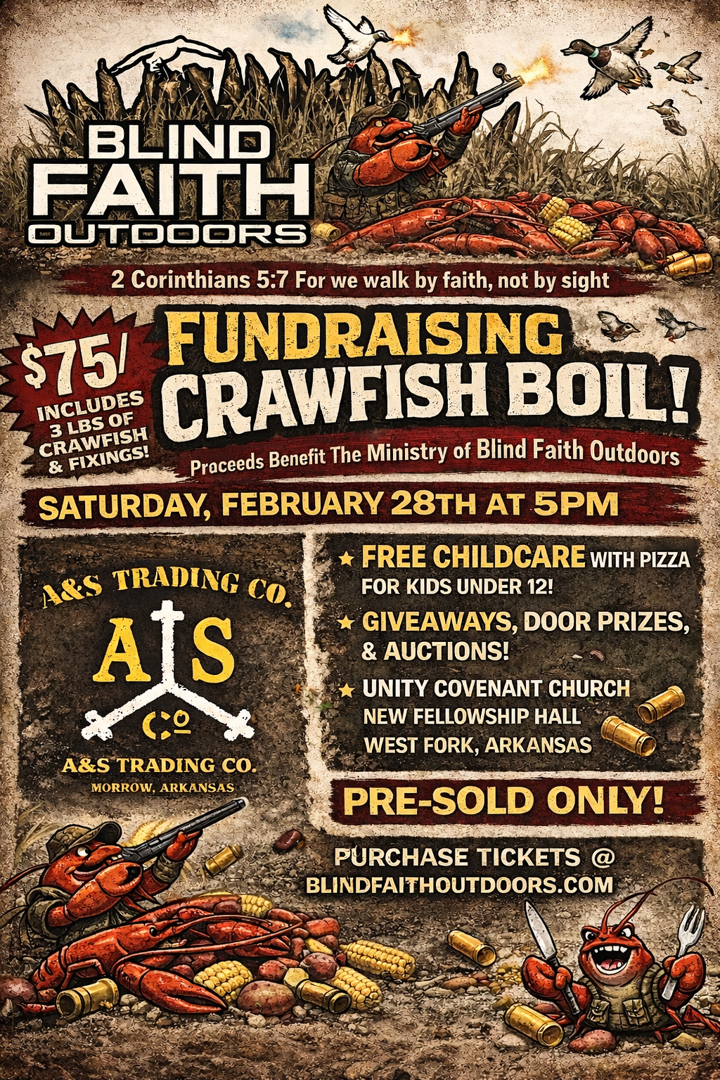 Fundraising Crawfish Boil