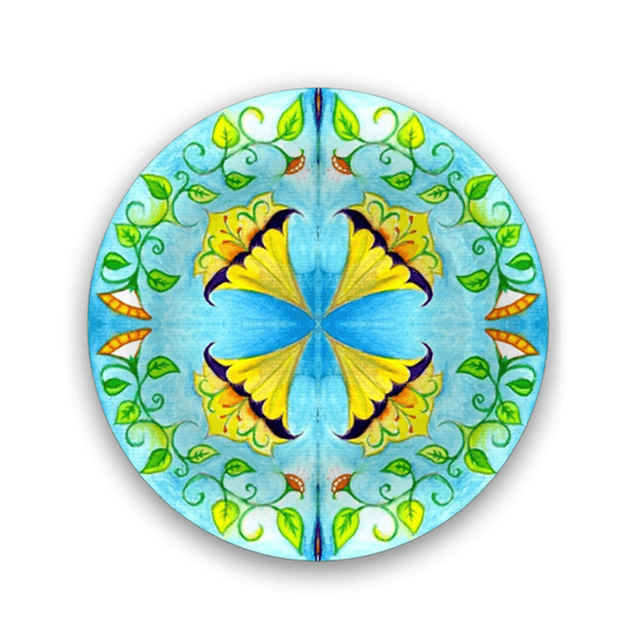 Lilli Plate - Folk Art 