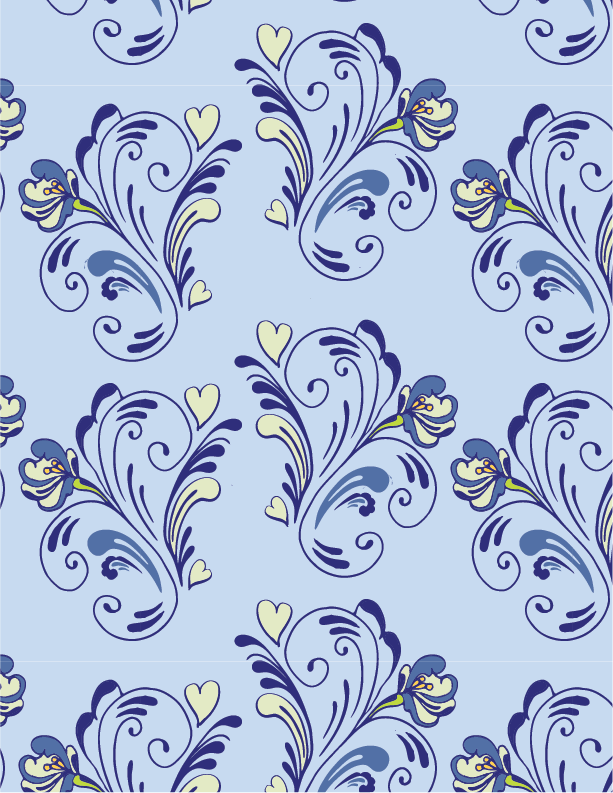 Rosemaling Folk Art Flourish