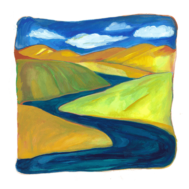 Clark Fork Landscape Painting