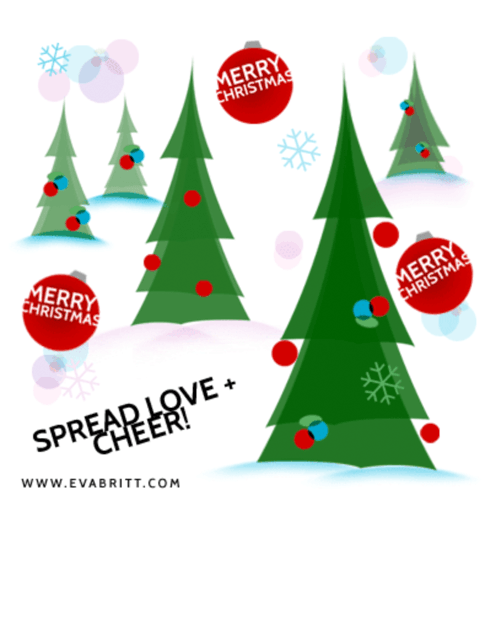 Spread Christmas Love + Cheer