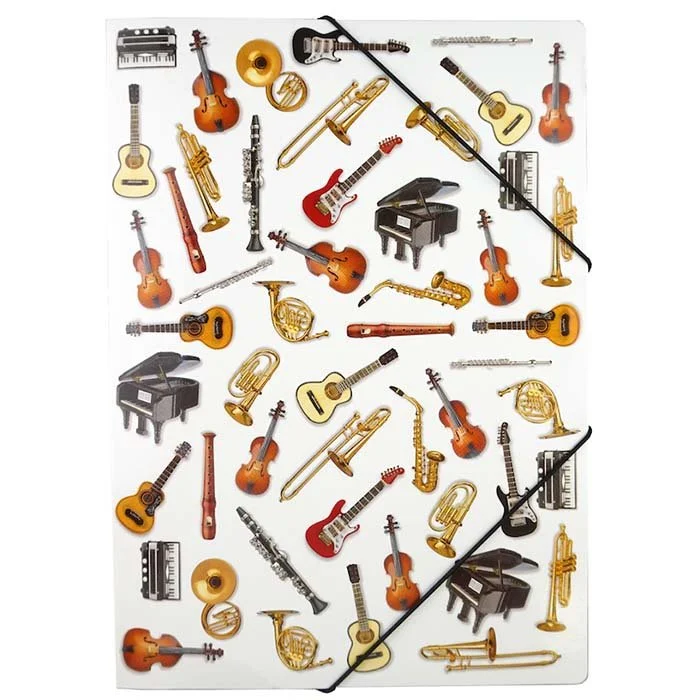 Music Themed Folders — Grevillea Distribution