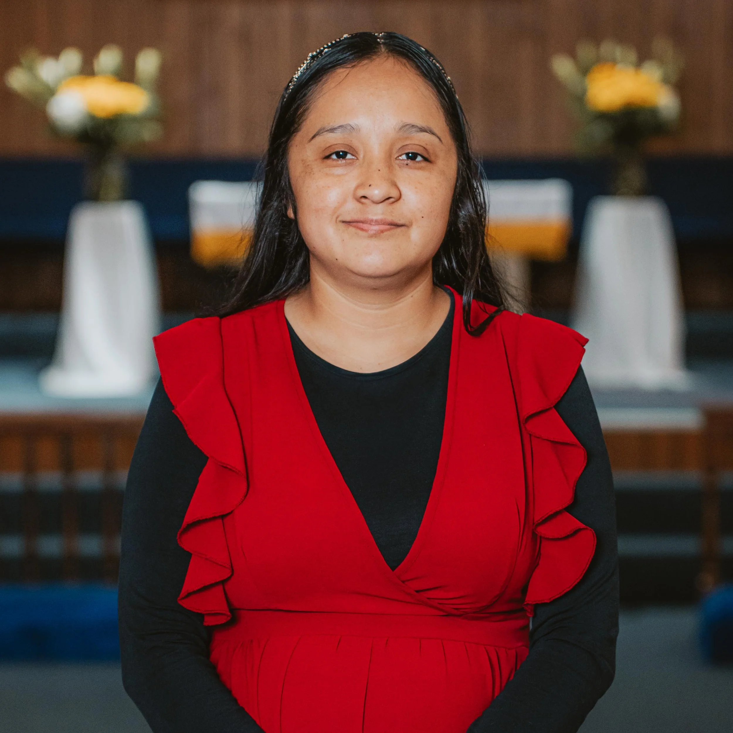 Asst. de escuela dominical Hna. Rossy soriano