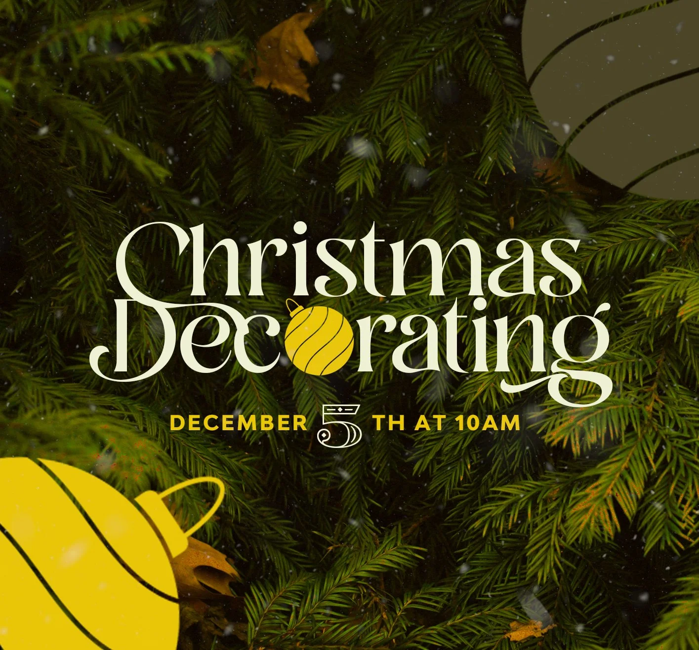 Church Decorating Party